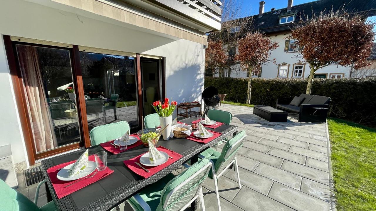 Large Holiday Apartment With Sauna, Terrace, Garden And Open Fireplace Lenggries Εξωτερικό φωτογραφία